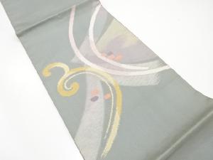 アンティーク　唐草模様織り出し袋帯（材料）